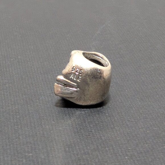 Pandora Women's Retired Sterling Silver Smiling Buddha Charm Spiritual Bead - Picture 4 of 4